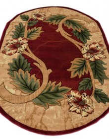 Синтетичний килим Hand Carving 0926A bordeaux-beige - высокое качество по лучшей цене в Украине.